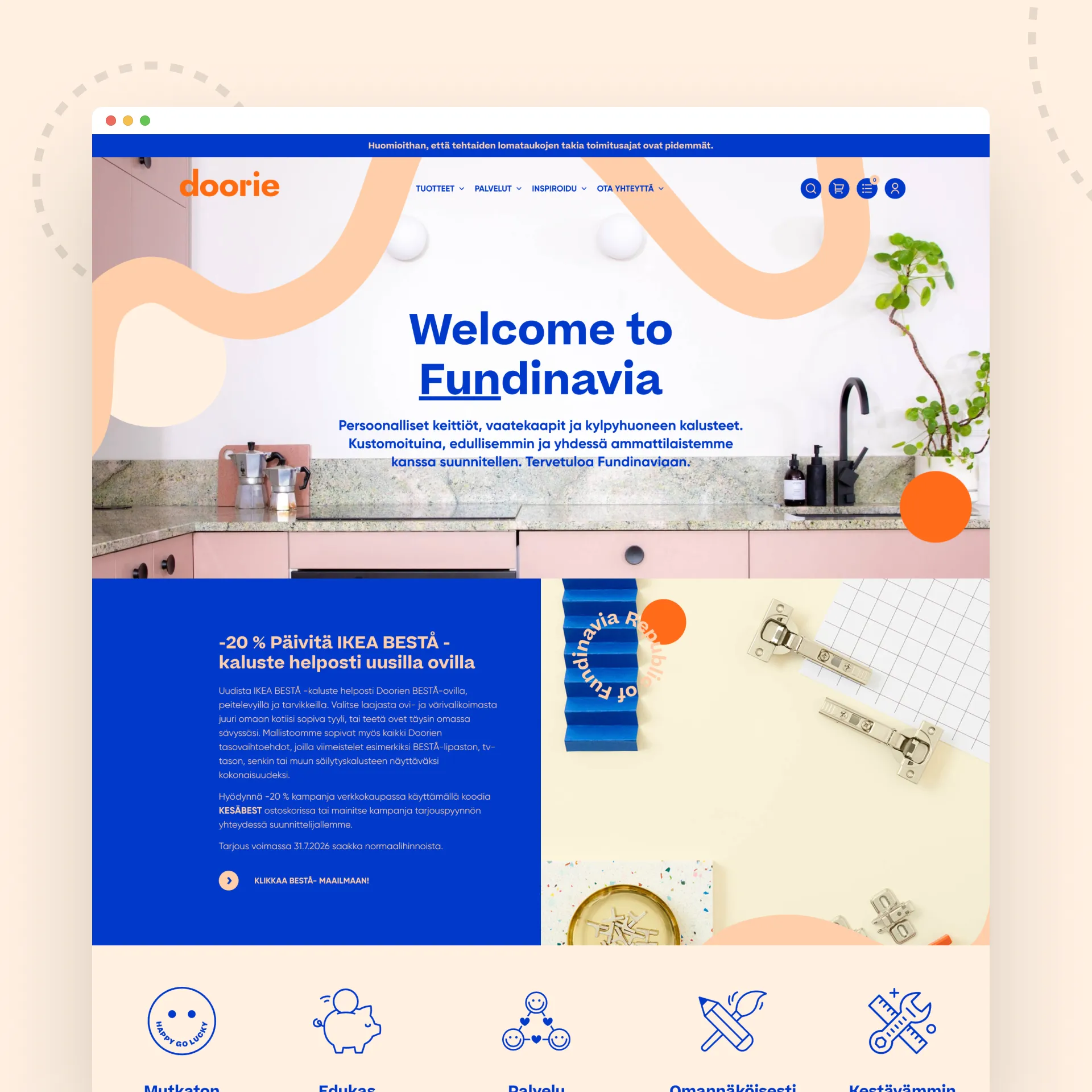 Doorie Oy – brändi verkkokaupassa