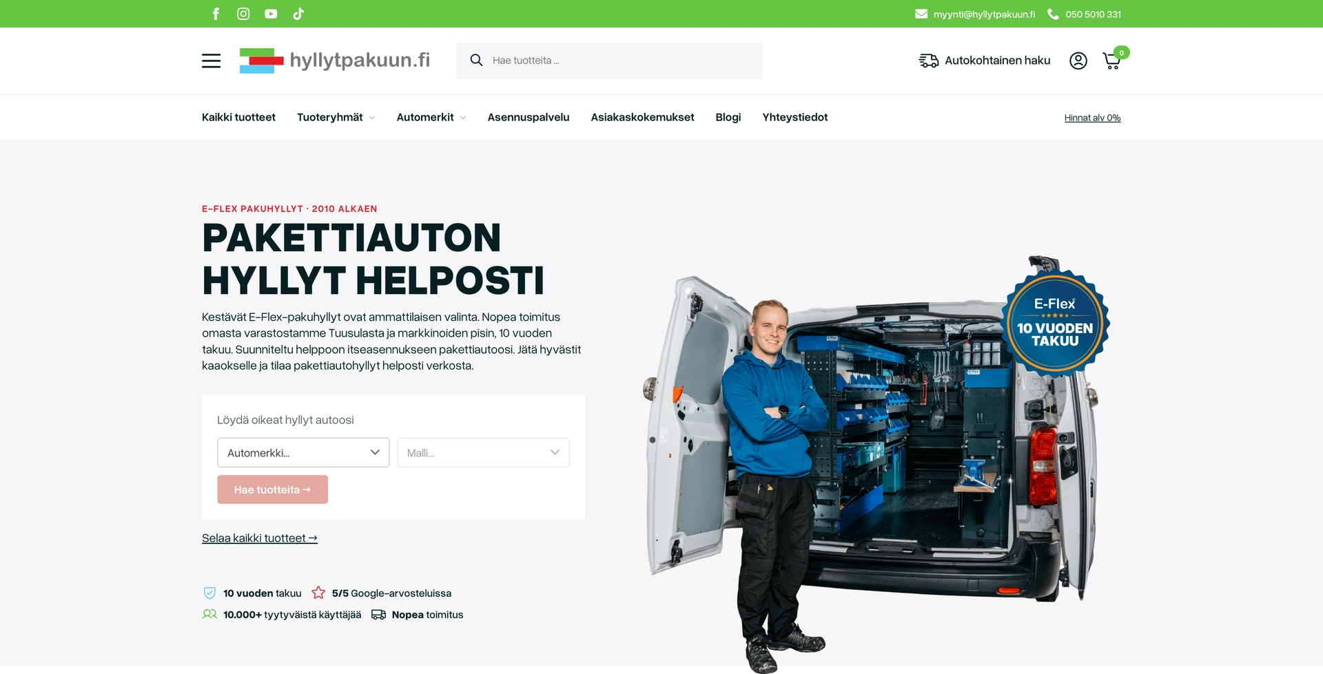 Hyllytpakuun.fi – verkkokauppa
