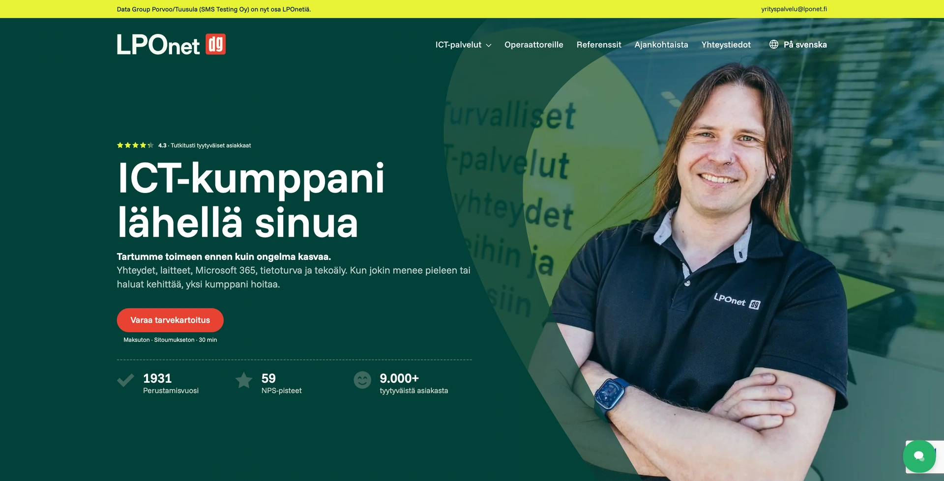 LPOnet DG – B2B-verkkopalvelu